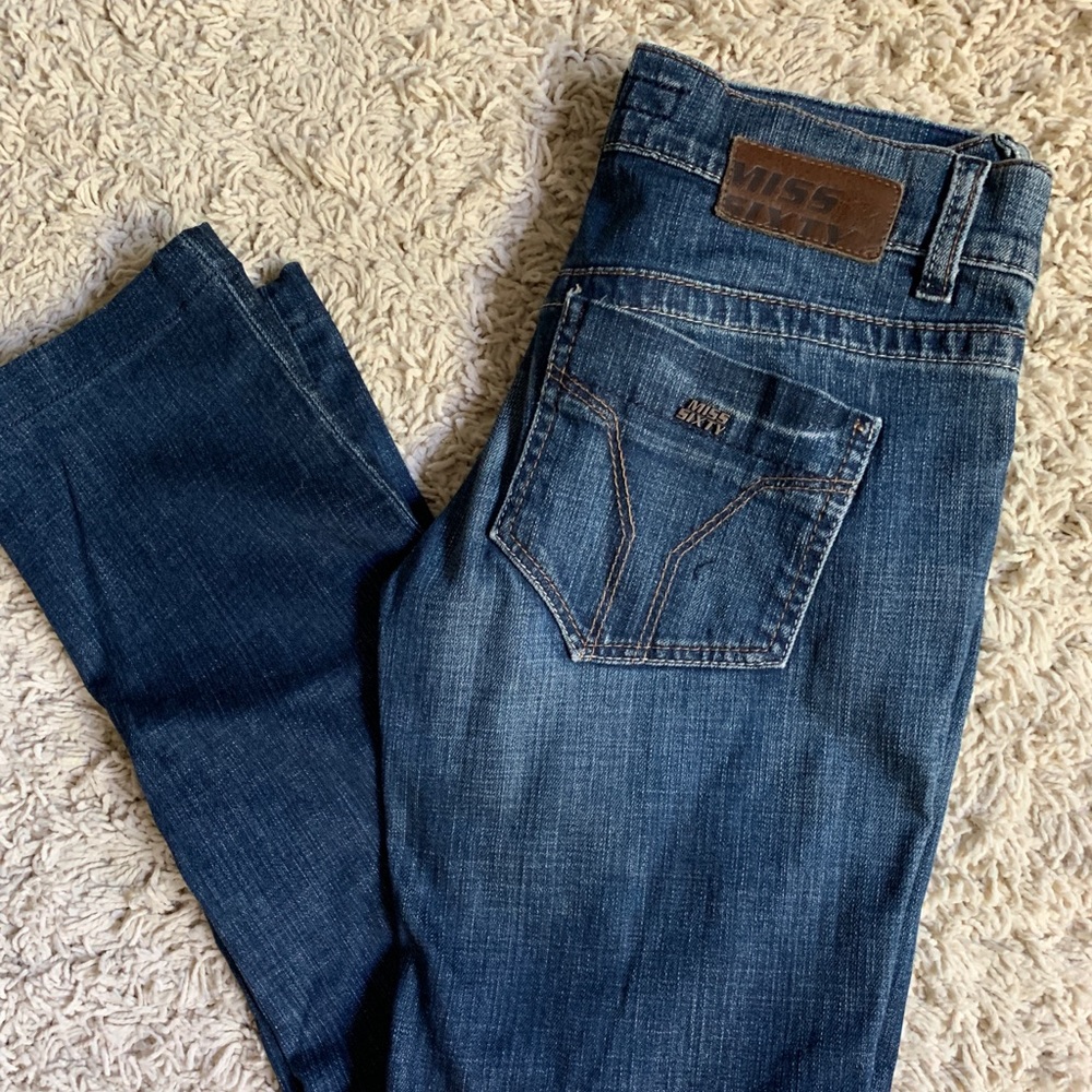 Miss Sixty Women's Boot Cut Jeans - Dark Blue